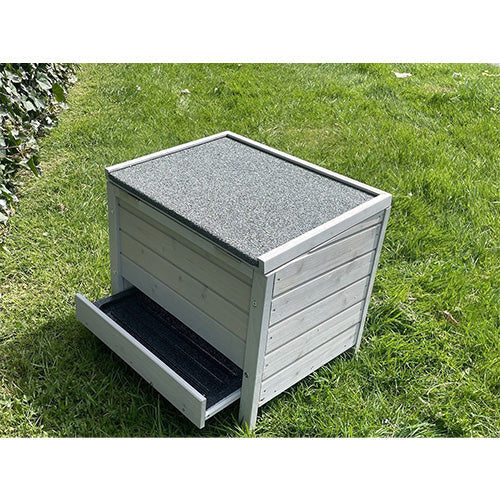 Grizo Konijnenhok Raoul - White Wash - 53x37.5x46cm