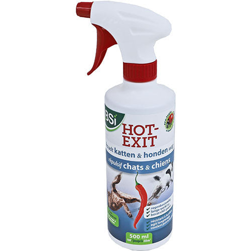 BSI Hot-Exit Outdoor hält Katzen und Hunde fern, 500 ml.