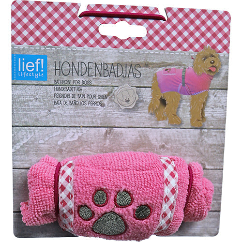 Lief! badjas in badstof