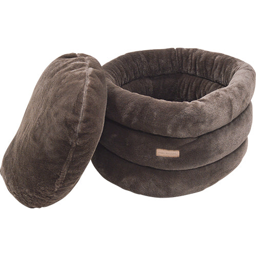 Animal Boulevard Champs-Élysées Hochkorb – Weicher Plüsch – Waschbar – Ø 50 × 27 cm – Erhältlich in 3 Farben