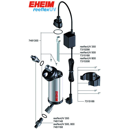 Eheim uv sterilizer Reeflex