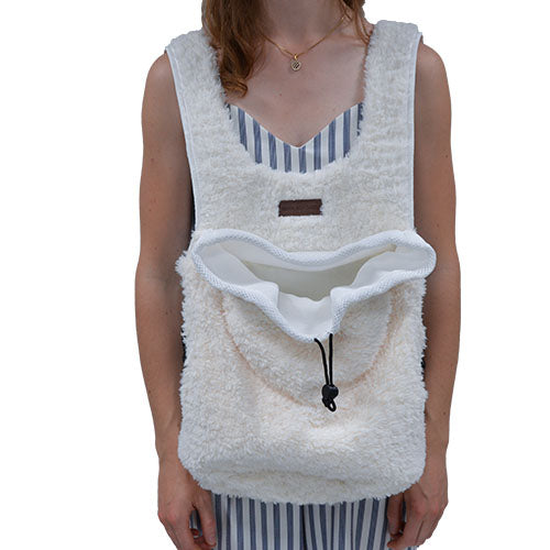 Animal Boulevard CURL PLUSH Honden Draagtas – Buikdrager/Kangaroo Bag – Zeer zacht en Comfortabel – Verkrijgbaar in 2 maten en 3 kleuren –