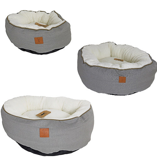 Boony Est1941 hondenmand Floof grijs