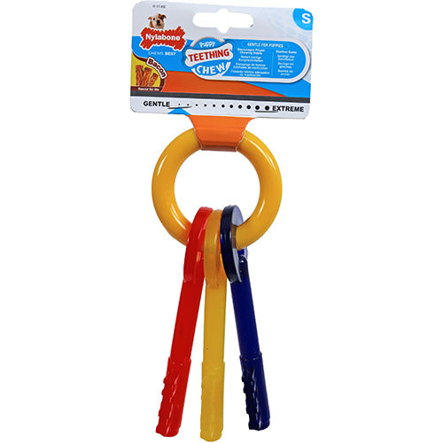 Nylabone puppy chew teething key - sleutelhangers