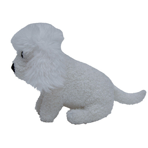 WOOFLES - Kuscheltier - Pudel mit Quietscher und Knusperweiß - 24 cm