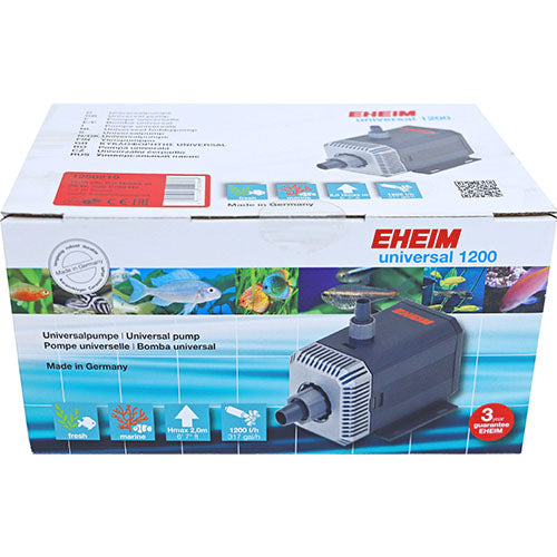 Eheim universele pomp - 300 - 600 - 1200 - 2400 l/uur