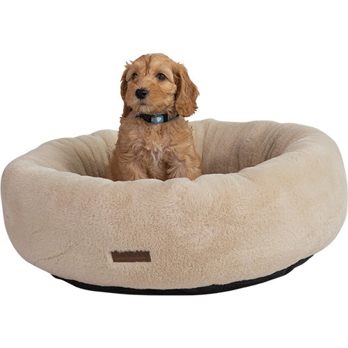 Animal Boulevard Home&Away - Beige Plüschkorb Beige - 2 Größen