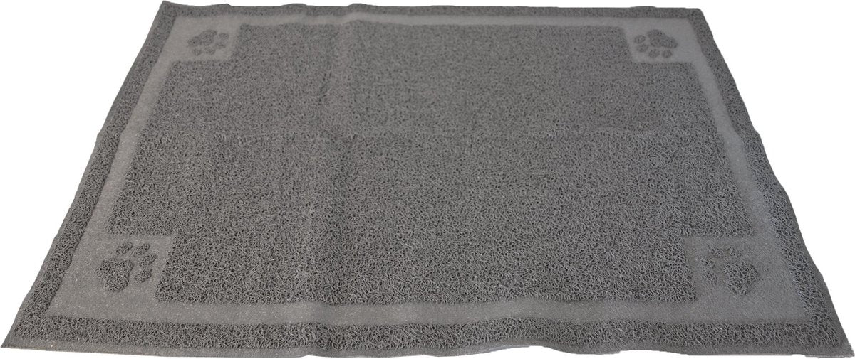 Uitloop/protectie mat grijs voor katten 90x60 cm