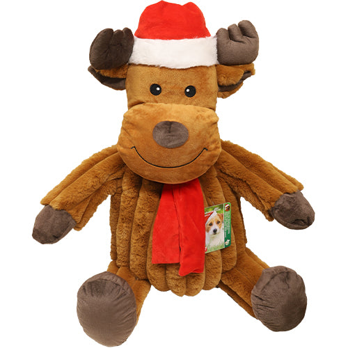 Boon hond speelgoed rudy het rendier corduroy + piep xxl 90cm