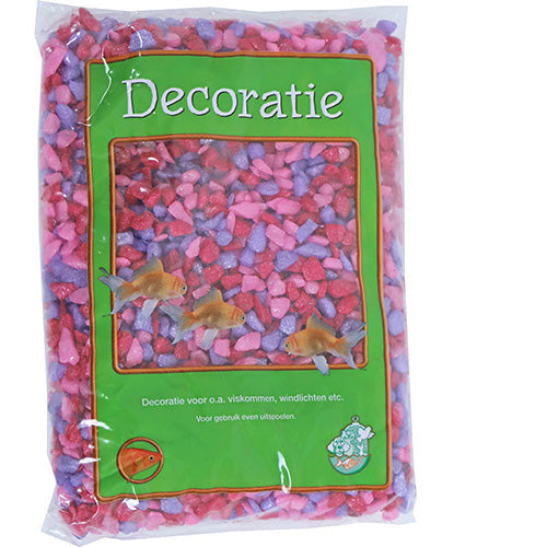 Aquariumgrind - deco - 1 kg - verschillende kleuren