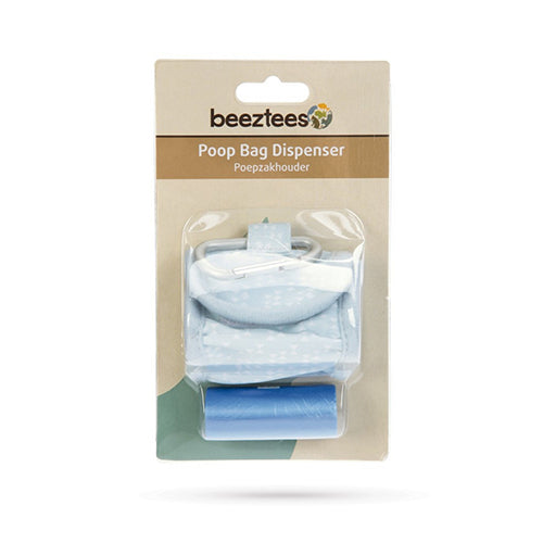 Beeztees Boby Puppy Poepzaktasje met 2 rolletjes van 20 zakjes