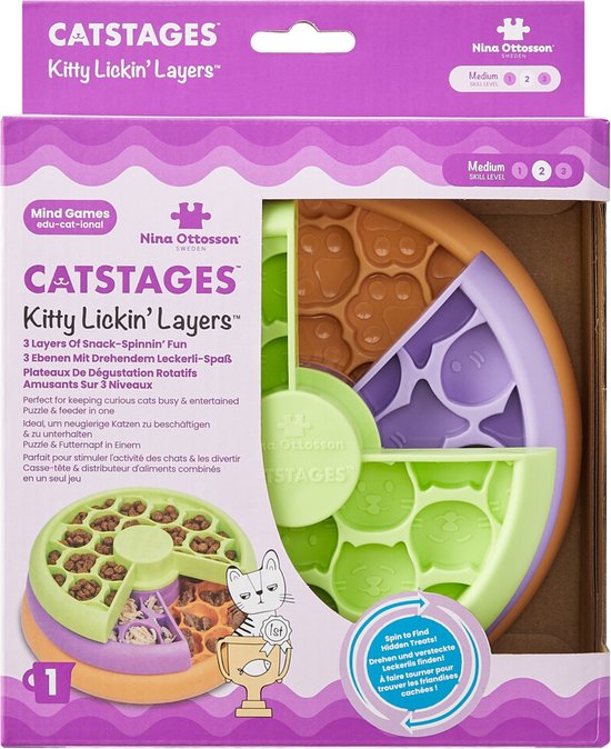 Nina Ottosson Kitty Lickin'layers Likmat