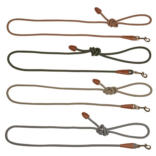 Animal Boulevard Promenade Hondenriem - ø 8mm x 150 cm - Verkrijgbaar in 4 kleuren