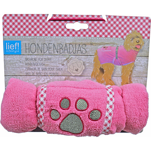 Lief! badjas in badstof