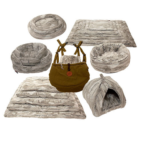 Jack and Vanilla Tibet Ronde Mand-XS 45 x 45 x 15cm