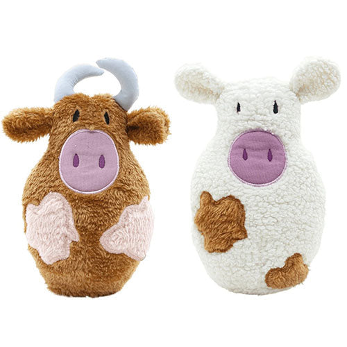 Jack and Vanilla puppyspeelgoed BarnYard - koe - stier