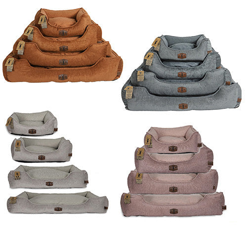 Boony Est1941 Premium Hundekorb orthopädisch rostbraun