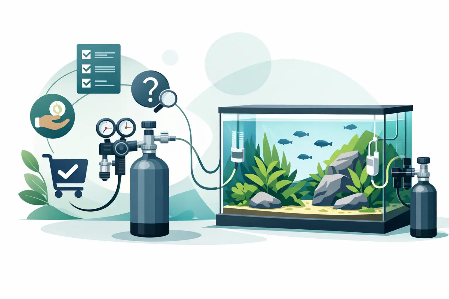 CO2 installatie aquarium kopen zonder miskoop