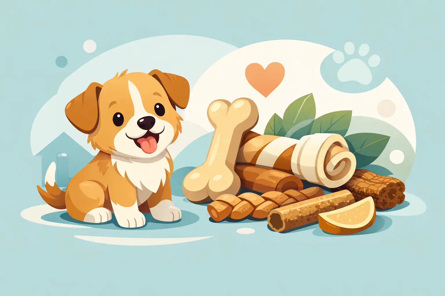 Beste kauwsnacks voor puppy's veilig kiezen