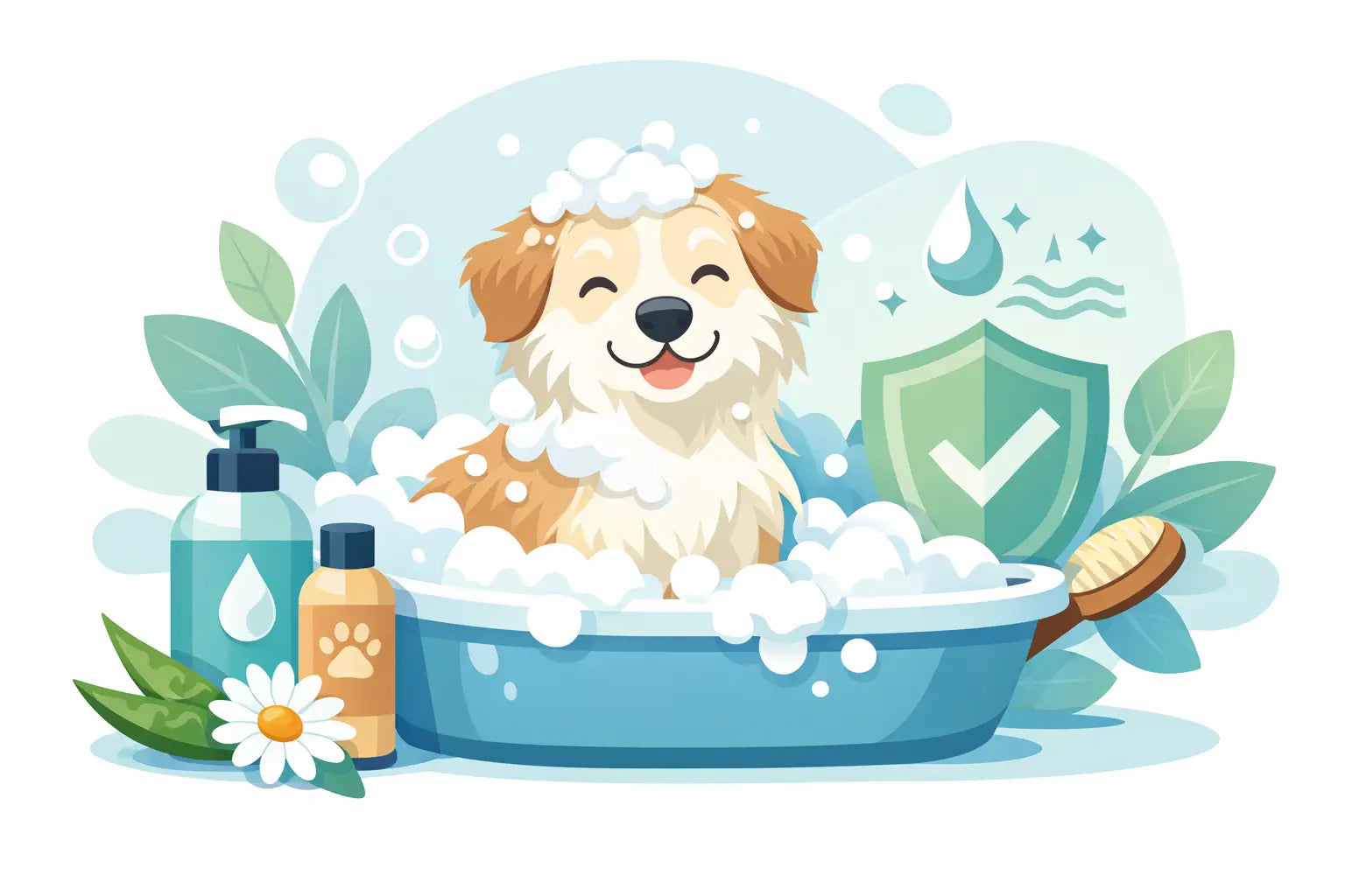 Welke hondenshampoo voor een gevoelige huid?