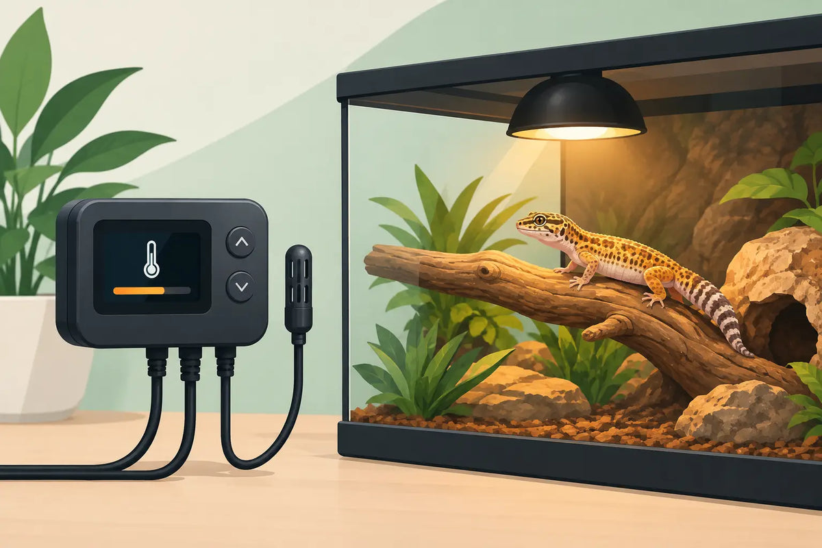 Thermostaat reptielen review voor uw terrarium