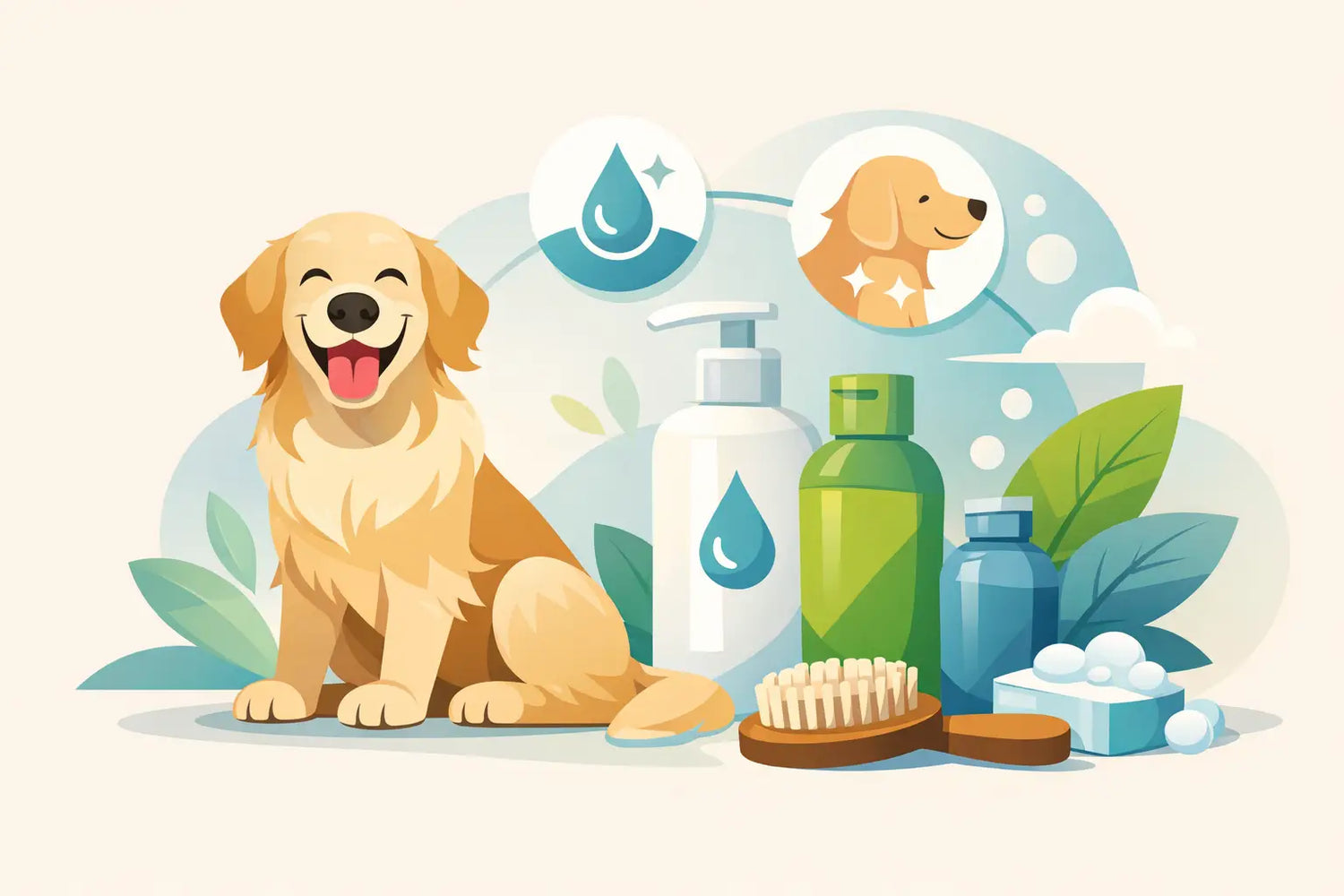 Hondenshampoo kiezen voor huid en vacht