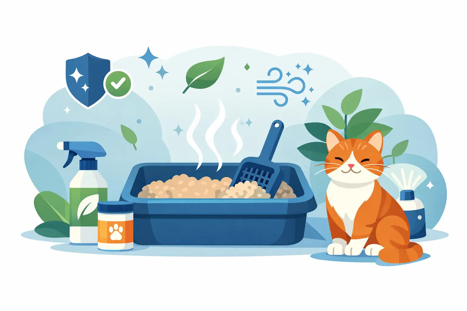 Kattenbak geur verminderen tips die werken