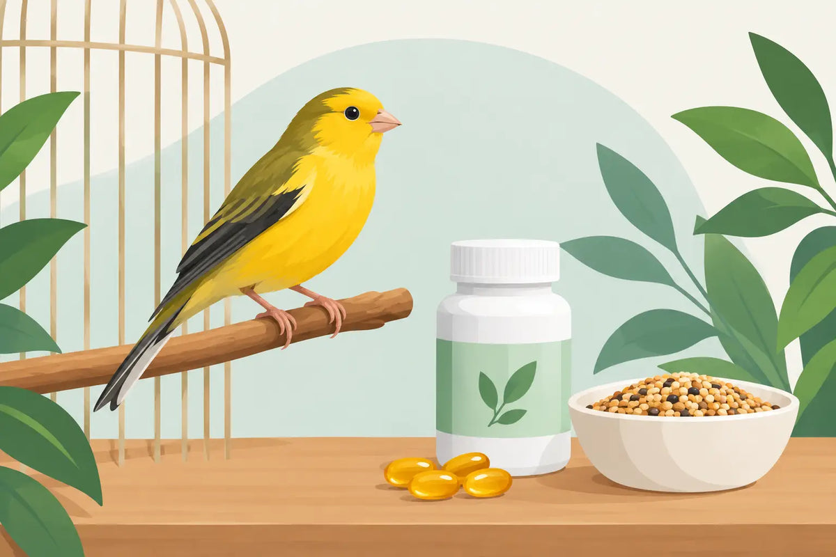 Wanneer vitamines voor zangvogels nodig zijn