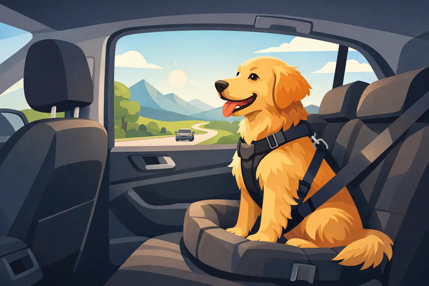 Gids voor je hond in de auto: veilig op weg