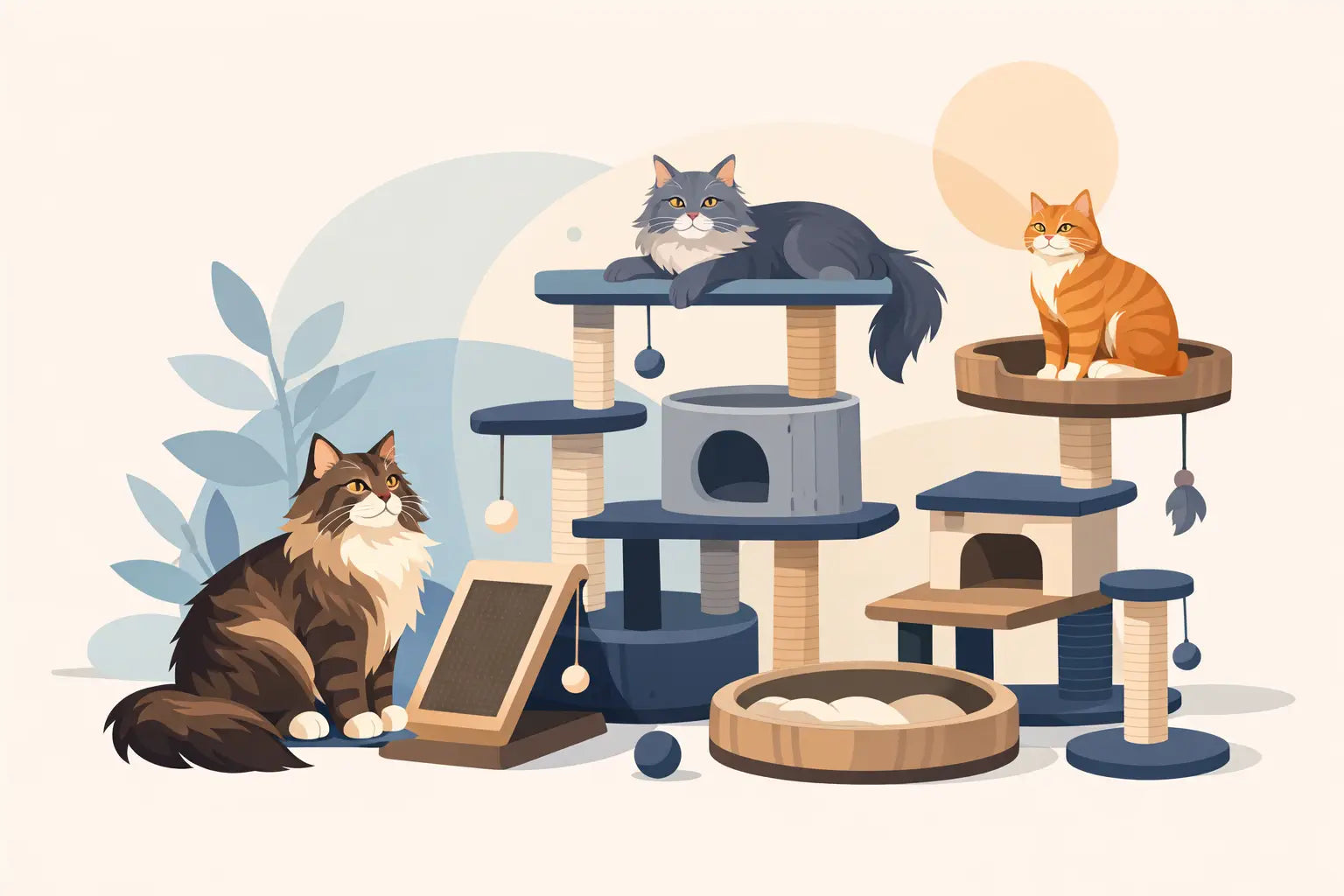 10 beste krabpalen voor grote katten