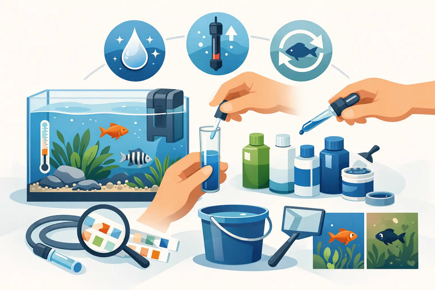 Aquarium waterwaarden verbeteren in 8 stappen