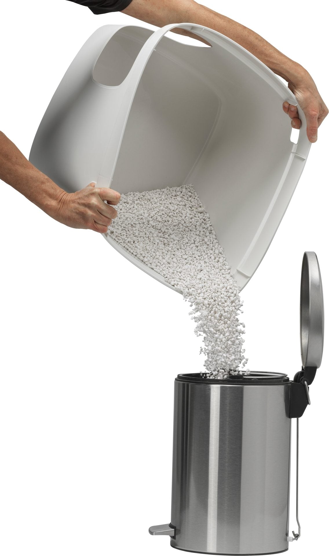 Moderna kattentoilet cubana soft white - 43 x 49,5 x 49,5 cm