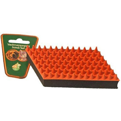 Rubber Massageborstel 13 cm voor hond of kat