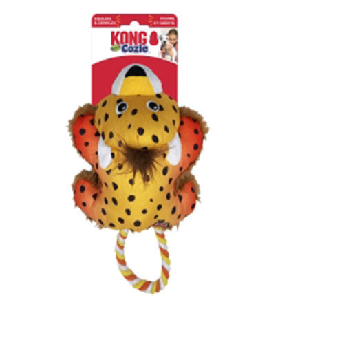 Kong cozie tug cheetah small/medium