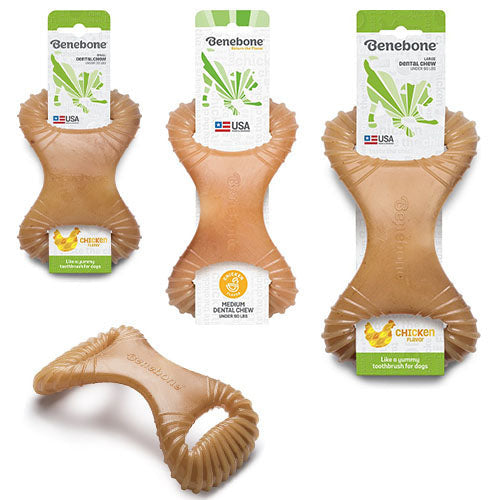 Benebone Dental Chew Pindakaas - Bacon - Braadkip