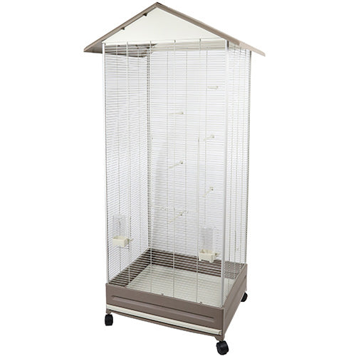 Voltrega volière met dak 79 x 67,5 x 167 cm