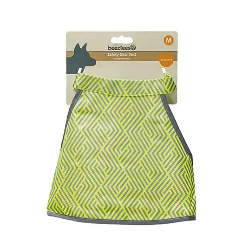 Beeztees Safety Gear Veiligheidsvest Ava - Maat M - Nekomvang: 40 tot 48 cm - Borstomvang: 56 tot 64 cm