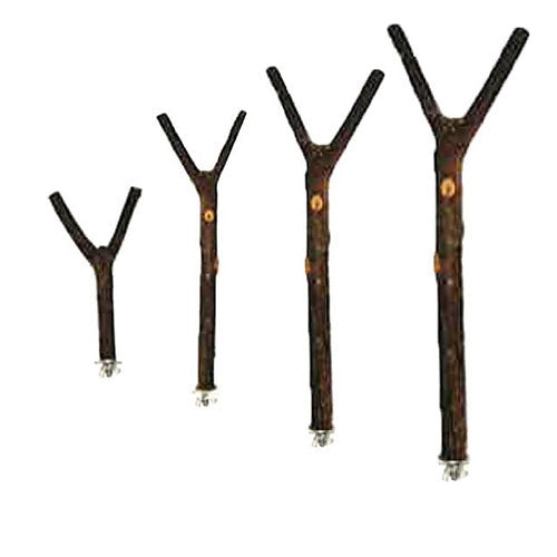 Zitstok hout met schroefdraad