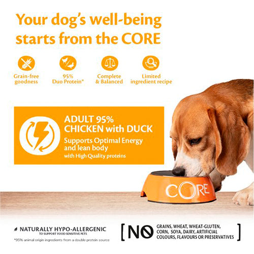 Wellness Core graanvrij  - blikvoer - natvoer 400 gram