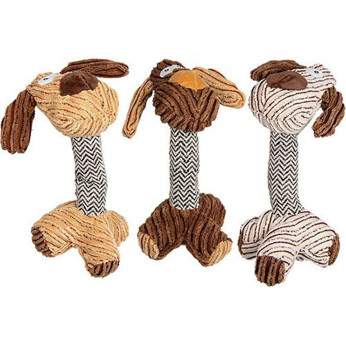 Jack And Vanilla - Speelgoed - Velveties Hond - Assorti - 25cm