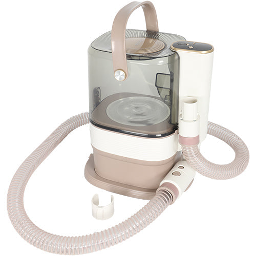 GD. EDI Complete vachtverzorgingskit luxe voor Honden, Stofzuiger & Tondeuse in Één- 3,2 liter - 6 in 1 luxe