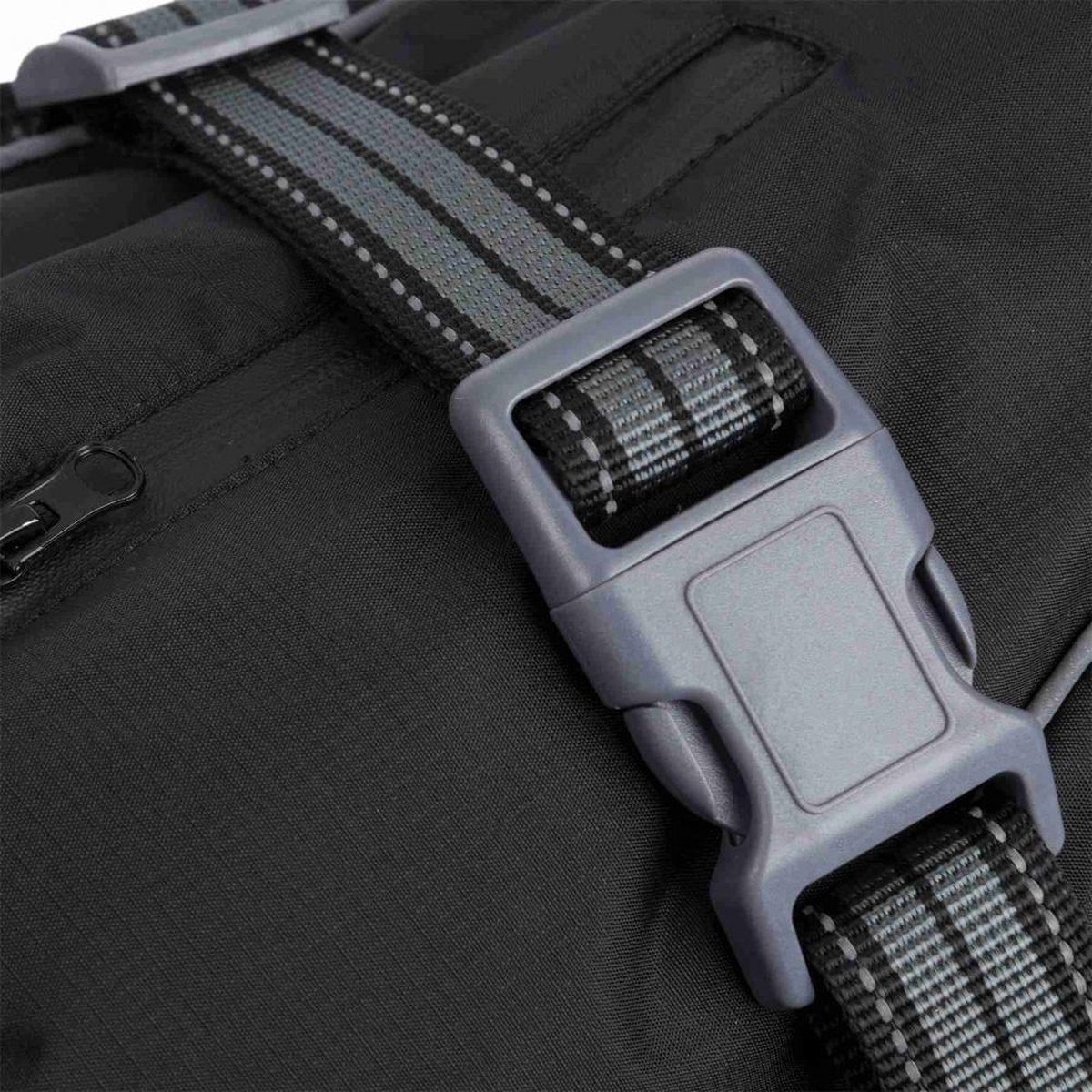 Trixie - Hondenwinterjas Explore - Zwart - S - 35 cm