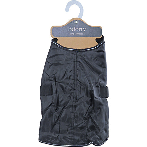 Boony hondenjas waterproof basic zwart 35 cm