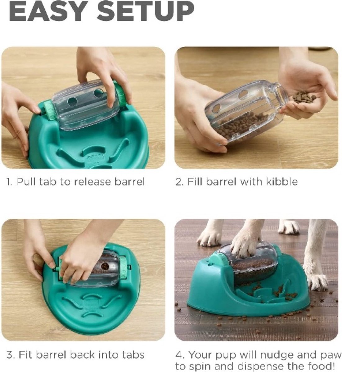 Nina Ottosson voedercarrousel dog spin n'eat