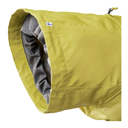 Hurtta - Mudventure Coat - 4 seizoenen regenjas - geel - grijs - bordeaux