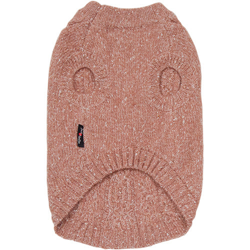 Jack and Vanilla 5th Avenue Dogwalk Hundepullover – Stylischer & bequemer Hundepullover in Orange/Braun – Erhältlich in 5 Größen