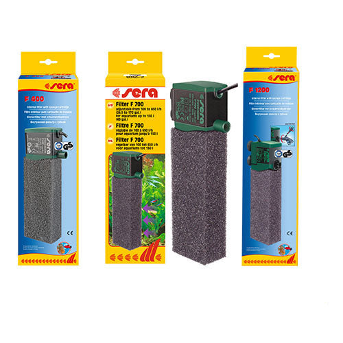 sera Binnenfilter f serie regelbaar