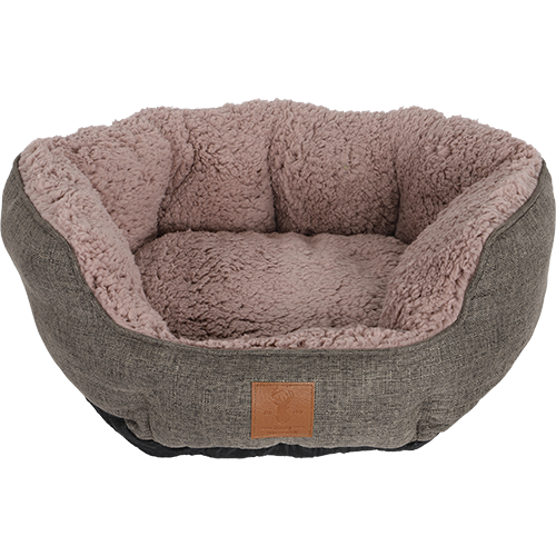 Boony Est 1941 zachte teddymand highland mauve-roze - 3 maten