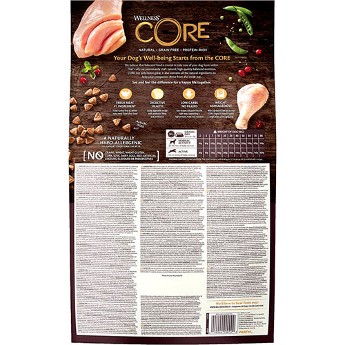Wellness Core Grain Free Dog Senior Original Kalkoen&Kip - Hondenvoer - 10 kg