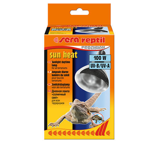 sera reptil sun heat 100  watt Zonlichtdaglamp voor terrariums